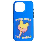 Custodia per iPhone 16 Pro Cone-Quer Il mondo Kawaii Bunny Ice Pop