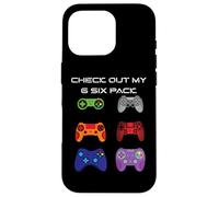 Custodia per iPhone 16 Pro Controlla il mio controller video da 6 Six Pack Gamer