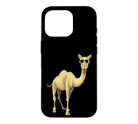 Custodia per iPhone 16 Pro Cool Cammello Con Occhiali Da Sole Cool Camel Sunglasses