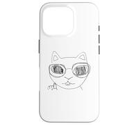 Custodia per iPhone 16 Pro Cool Cat - Zero pensieri, vibrazioni pure