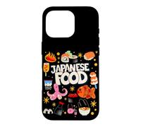 Custodia per iPhone 16 Pro Cool Japanese Food Illustration Novelty Graphic Designs