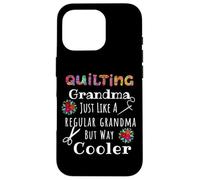 Custodia per iPhone 16 Pro Cool Quilting Grandma for Stylish Creative Crafty Grandmas