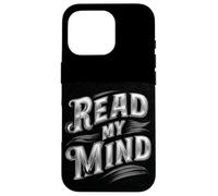 Custodia per iPhone 16 Pro Cool Read my Mind Costume per gli amanti del discorso