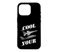 Custodia per iPhone 16 Pro Cool Your Jets - Divertente design sarcastico umoristico