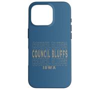 Custodia per iPhone 16 Pro Council Bluffs d'epoca, Iowa
