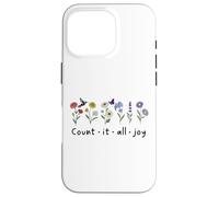 Custodia per iPhone 16 Pro Count it All Joy of the Lord Christian Bible Verse James 1:2