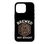 Custodia per iPhone 16 Pro Craft Beer Homebrewer Brewed Not Bought