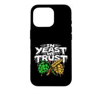 Custodia per iPhone 16 Pro Craft Beer Homebrewer In Yeast We Trust