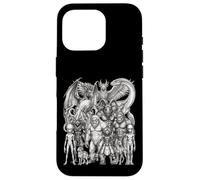 Custodia per iPhone 16 Pro Criptidi e Creature Mitiche Fantasy Art