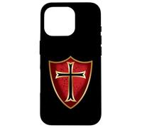 Custodia per iPhone 16 Pro Croce Crociata Cavalieri Templari