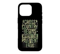 Custodia per iPhone 16 Pro Cross Country inizia dove finisce il marciapiede