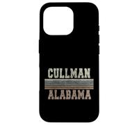Custodia per iPhone 16 Pro Cullman Alabama retrò