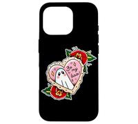 Custodia per iPhone 16 Pro Cuore fantasma Be My Boo Roses