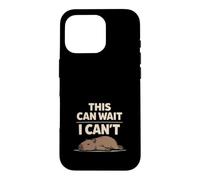 Custodia per iPhone 16 Pro Cute Capybara Stress Relief No Stress Chill Life Rilassante