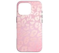 Custodia per iPhone 16 Pro Cute Pink Leopard Phone Case,Leopard Print Phone Cases,Girly