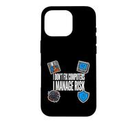 Custodia per iPhone 16 Pro Cybersecurity I Don't Fix Computers I Manage Risk