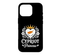 Custodia per iPhone 16 Pro Cypriot Princess Cyprus Flag Proud Cypriot Girl