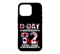 Custodia per iPhone 16 Pro D-day 2026 82nd Anniversary Normandy D-Day Omaha Beach 1944
