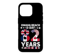 Custodia per iPhone 16 Pro D-day 2026 82nd Anniversary Normandy D-Day Omaha Beach 1944