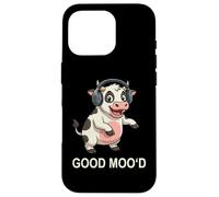 Custodia per iPhone 16 Pro Dancing Mow Music DJ Good Mooh Mood Design