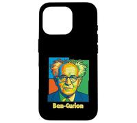 Custodia per iPhone 16 Pro David Ben Gurion Primo Primo Ministro di Israele Retro Cool