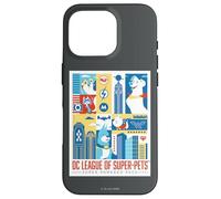 Custodia per iPhone 16 Pro DC League of Super-Pets Krypto, Ace and PB Ready for Action