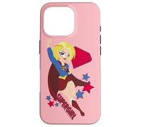 Custodia per iPhone 16 Pro DC Super Hero Girls Supergirl Stars