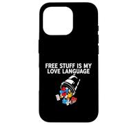 Custodia per iPhone 16 Pro Deals Hunter Free Stuff Is My Love Language