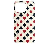 Custodia per iPhone 16 Pro Design classico delle serate di giochi da casinò con le icone delle tute