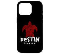 Custodia per iPhone 16 Pro Destin Florida Design a forma di tartaruga marina Destin FL