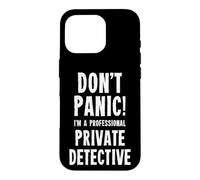 Custodia per iPhone 16 Pro Detective privato