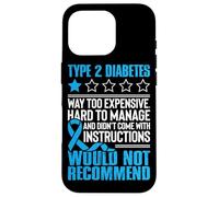 Custodia per iPhone 16 Pro Diabete di tipo 2 troppo costoso difficile da gestire e non lo ha fatto