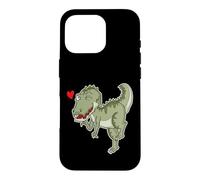 Custodia per iPhone 16 Pro Dino T-Rex è innamorato