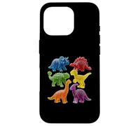 Custodia per iPhone 16 Pro Dinosauri gommosi - caramelle dolci colorate
