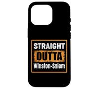 Custodia per iPhone 16 Pro Direttamente fuori Winston-Salem North Carolina USA Retro Humor