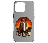 Custodia per iPhone 16 Pro Diritto alla festa Cavallo, Corsa di cavalli, Santa Anita, Del Mar