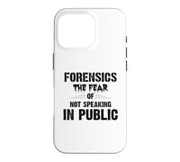 Custodia per iPhone 16 Pro Discorso e dibattito Forense Paura di non parlare in pubblico