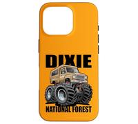 Custodia per iPhone 16 Pro Disegno di cartone animato Dixie National Forest Utah Overlanding Truck