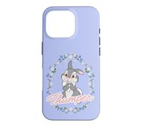 Custodia per iPhone 16 Pro Disney Bambi Thumper Floral Coquette Style Matching