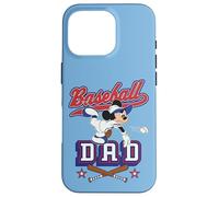 Custodia per iPhone 16 Pro Disney Baseball Dad Sports Mickey Mouse Father's Day Gift