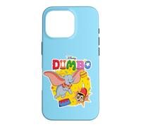 Custodia per iPhone 16 Pro Disney Dumbo 85th Anniversary Timothy Q. Mouse Circus Fun