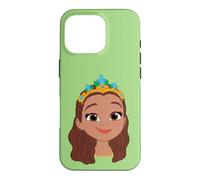Custodia per iPhone 16 Pro Disney Jr. Sofia the First Princess Camila Big Face Costume