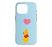 Custodia per iPhone 16 Pro Disney Winnie the Pooh Valentine's Day Heart Balloon
