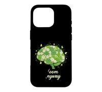 Custodia per iPhone 16 Pro Divertente Bloom Comunque Cervello Floreale Detto Sarcastico