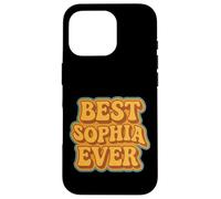 Custodia per iPhone 16 Pro Divertente Design Retro per la Migliore Sophia