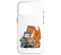Custodia per iPhone 16 Pro Divertente guardia del corpo No Prince Need Dragon
