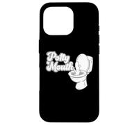 Custodia per iPhone 16 Pro Divertente vasino con bocca che imprecede la maledizione sarcastica