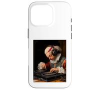 Custodia per iPhone 16 Pro DJ Mozart - Classical Music Meets Turntable | Funny DJ Music