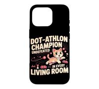 Custodia per iPhone 16 Pro DOT ATHLON CHAMPION UNDEFEATED IN EVERY LIVING ROOM