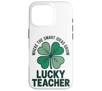 Custodia per iPhone 16 Pro Dove le idee intelligenti crescono fortunato insegnante